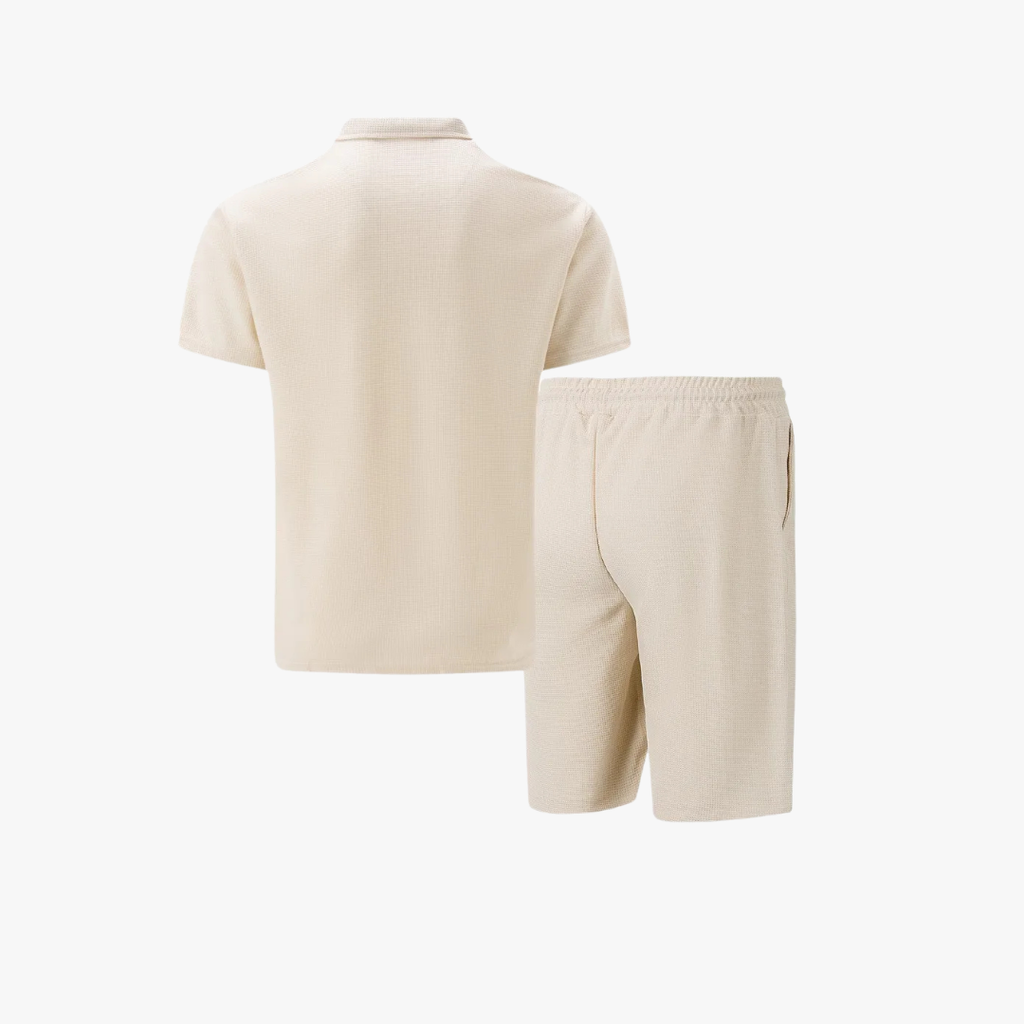 Pánské polo s krátkým zipem