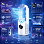 Bezlopatkový přenosný klimatizér vzduchu