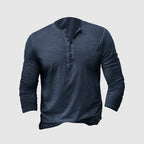 Tričko s knoflíky Casual pánské