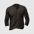 Tričko s knoflíky Casual pánské