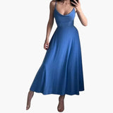 Rochie midi de damă cu bretele