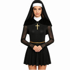 Seksowny Kostium Zakonnicy Na Halloween Damski