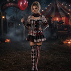 Kostium Klauna Grozy Na Halloween Damski