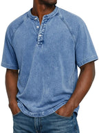 Pánské vintage tričko Henley