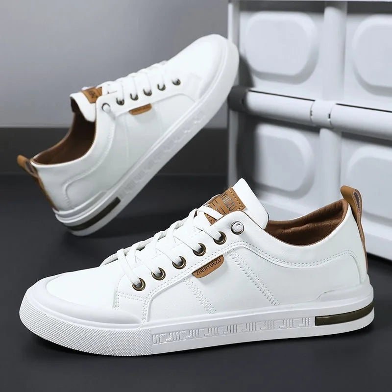 Herresneakers med snørebånd til hverdag