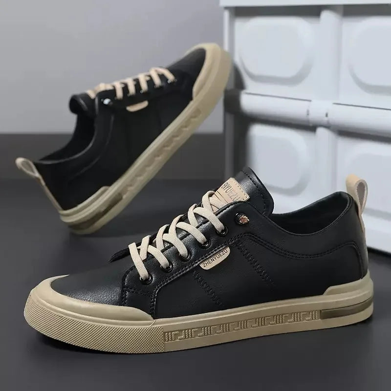 Herresneakers med snørebånd til hverdag