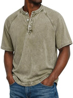 Pánské vintage tričko Henley