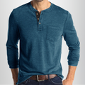 Casual Henley tričko pánské