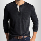 Casual Henley tričko pánské
