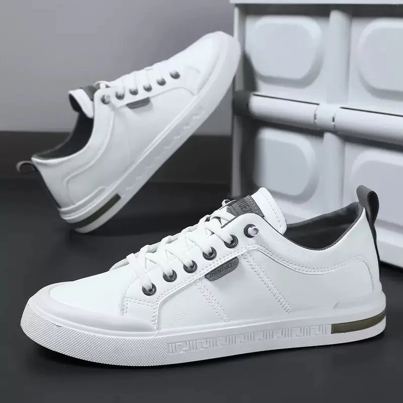 Herresneakers med snørebånd til hverdag