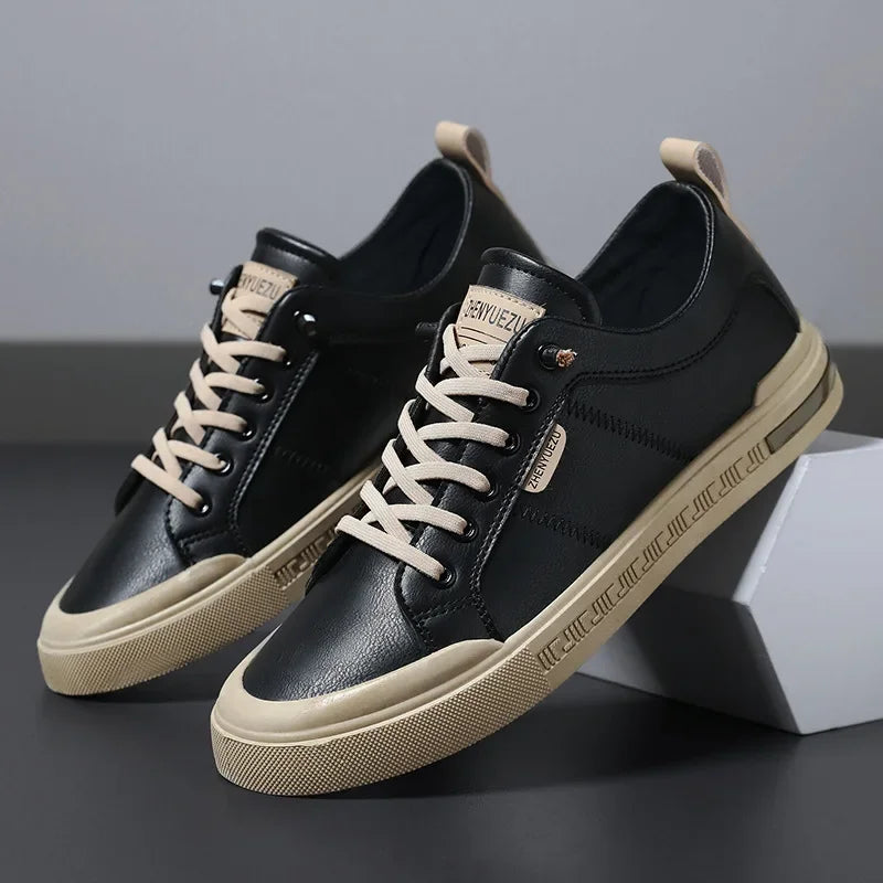 Herresneakers med snørebånd til hverdag