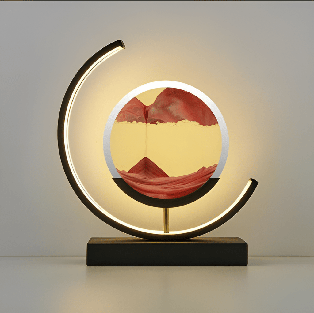 Decorative LED Lamp with Sand Picture
