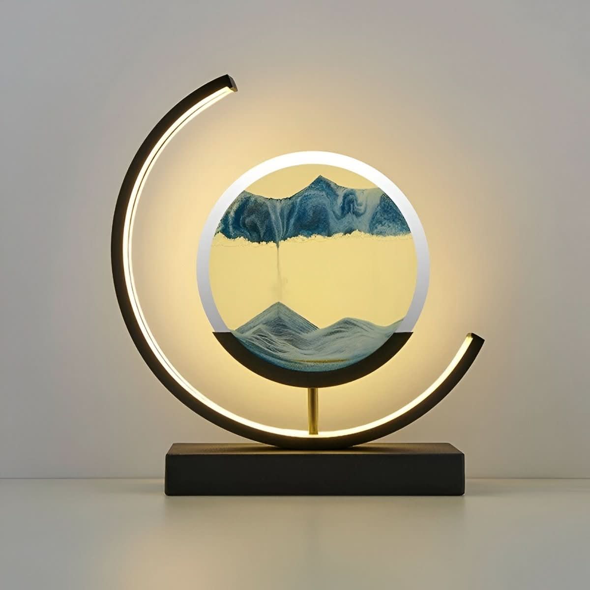 Decorative LED Lamp with Sand Picture