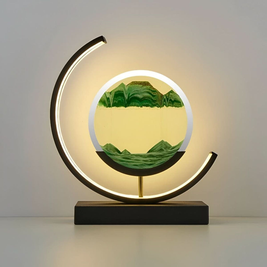 Decorative LED Lamp with Sand Picture