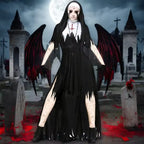Gotycki Kostium Zakonnicy Na Halloween Damski
