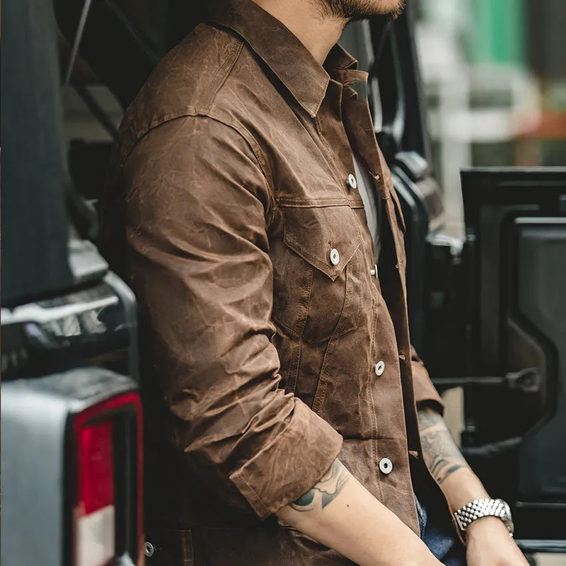 Kurtka Trucker Casual Męska