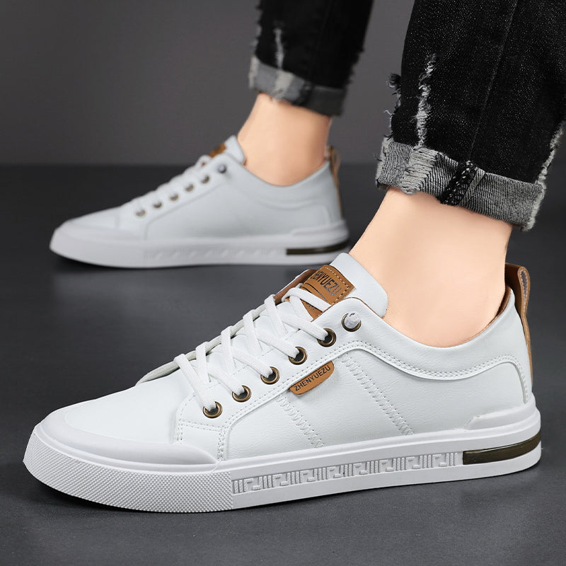 Herresneakers med snørebånd til hverdag