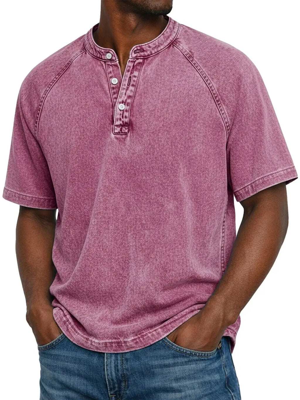 Pánské vintage tričko Henley
