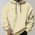 Pánská mikina s kapucí a potiskem