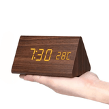 Zegar Stołowy LED z Wyświetlaczem Temperatury
