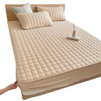 Quilted Mattress Protector with Elastic Side