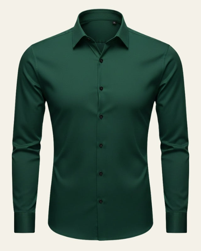 Koszula Elegancka z Długim Rękawem Męska