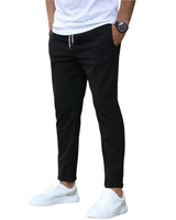 Spodnie Casual Ze Sznurkiem Męskie