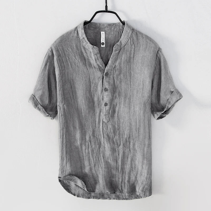 Koszulka Henley Casual Męskie