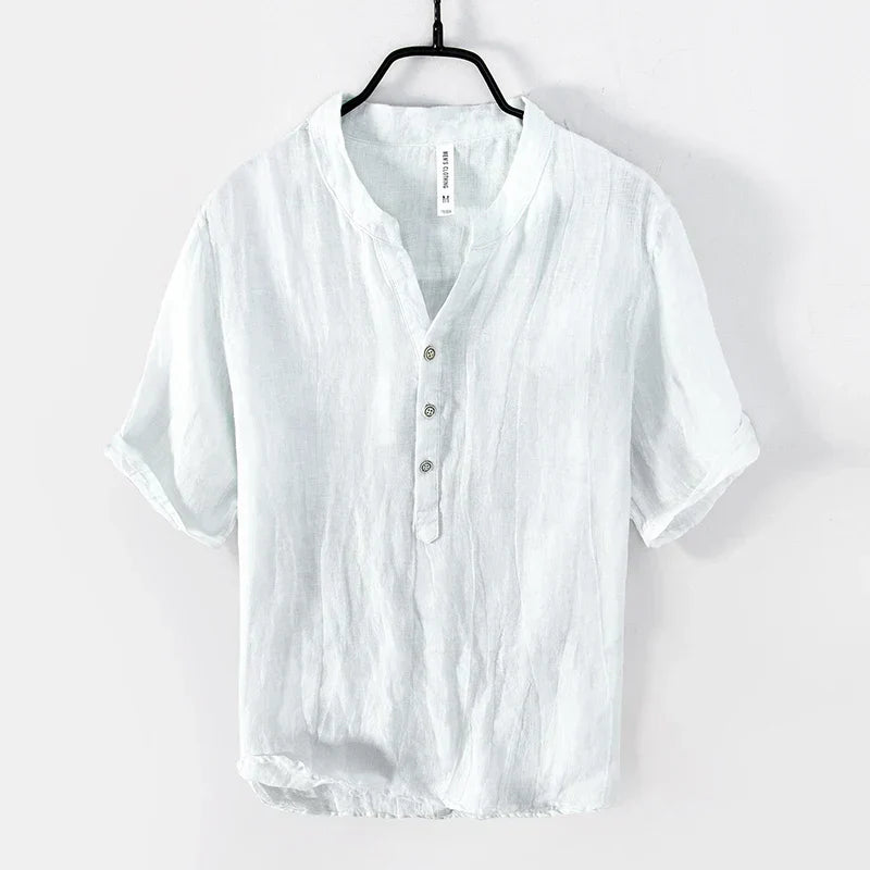 Koszulka Henley Casual Męskie
