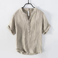 Koszulka Henley Casual Męskie