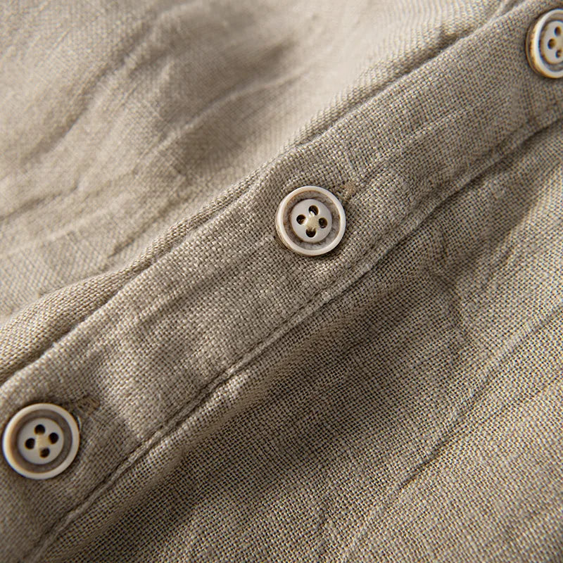 Koszulka Henley Casual Męskie