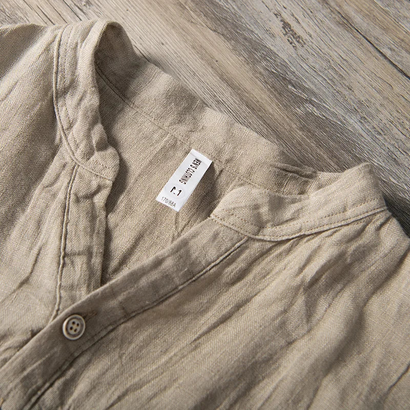 Koszulka Henley Casual Męskie