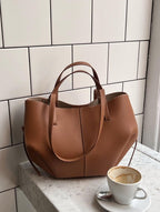 Nagy kapacitású női shopper táska
