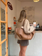 Nagy kapacitású női shopper táska