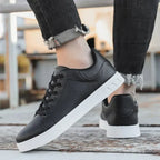 Sneakersy Sznurowane Casual Męskie