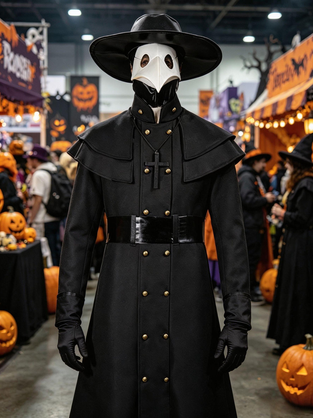 Pánský halloweenský kostým morového doktora
