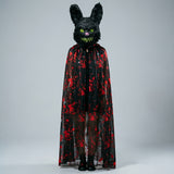 Unisex Halloweenkostume som uhyggelig kanin