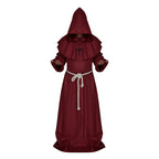 Kostium Mnicha Halloween z Kapturem Unisex