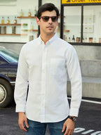 Elegantní košile Button Down pánská