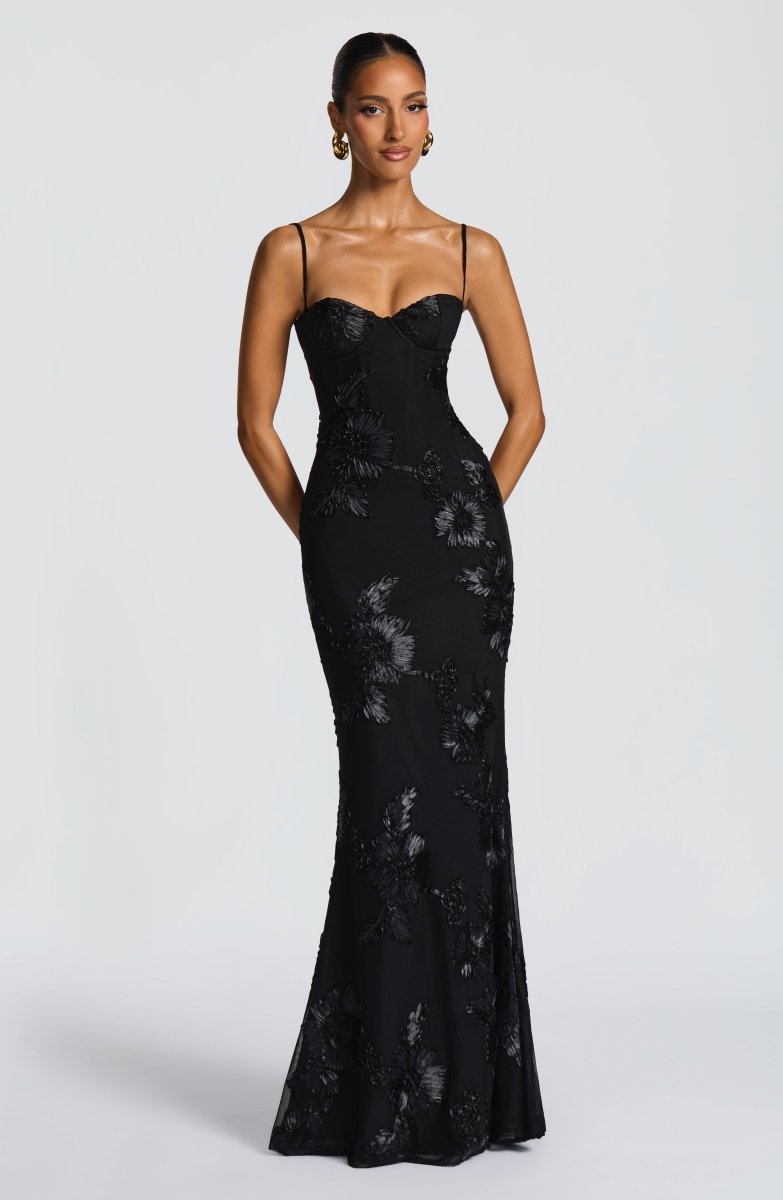 Sukienka Maxi Kwiatowa Elegancka Damskie