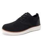 Sneakers bărbătești cu șireturi și talpă contrastantă