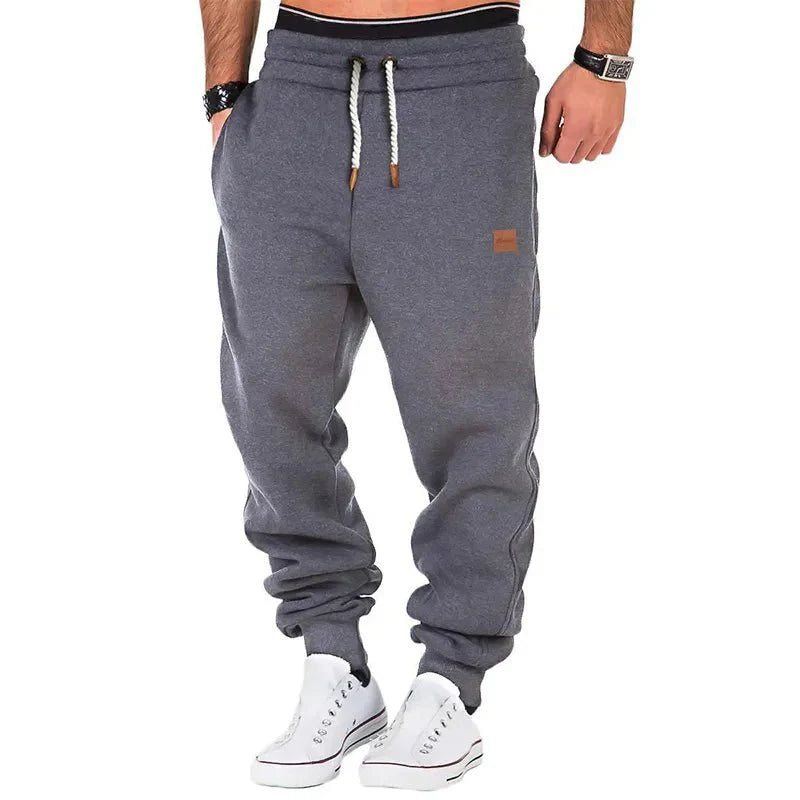 Spodnie Jogger ze Ściągaczami Męskie