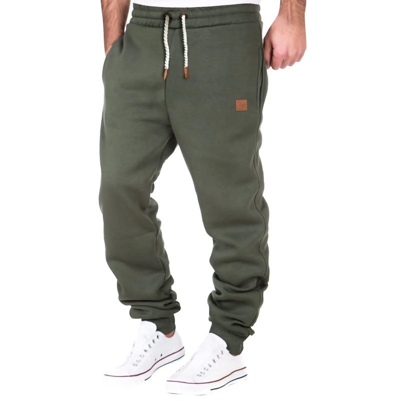 Spodnie Jogger ze Ściągaczami Męskie