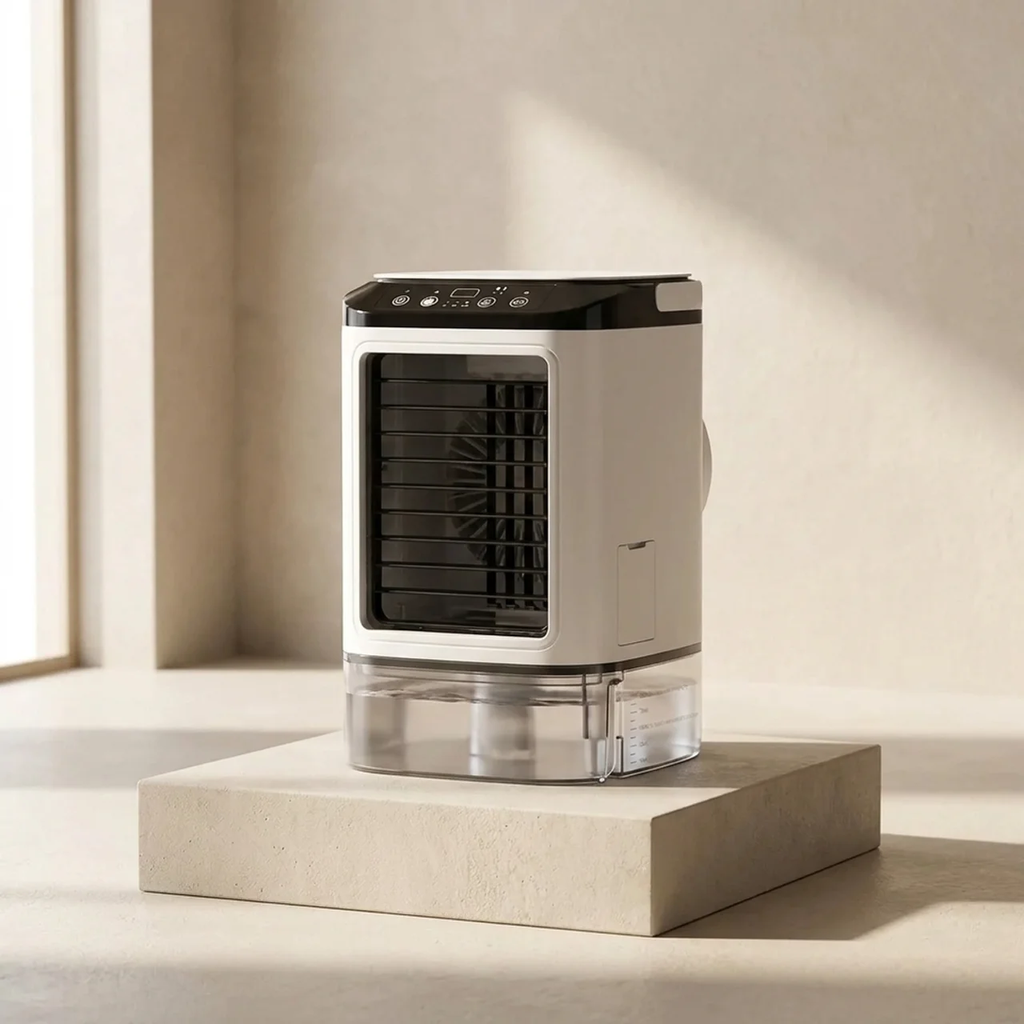 Przenośny Klimator Powietrza USB z Nawilżaniem