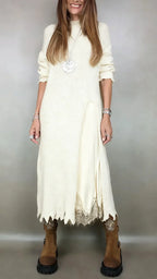 Women's Two-Piece Set with Sweater Dress