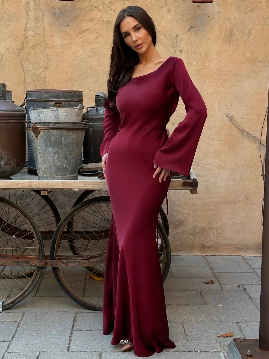 Sukienka Maxi Elegancka Damskie