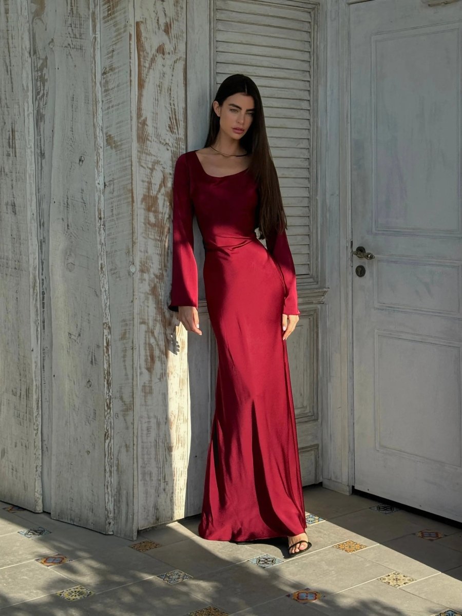 Sukienka Maxi Elegancka Damskie