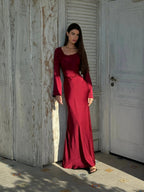 Sukienka Maxi Elegancka Damskie