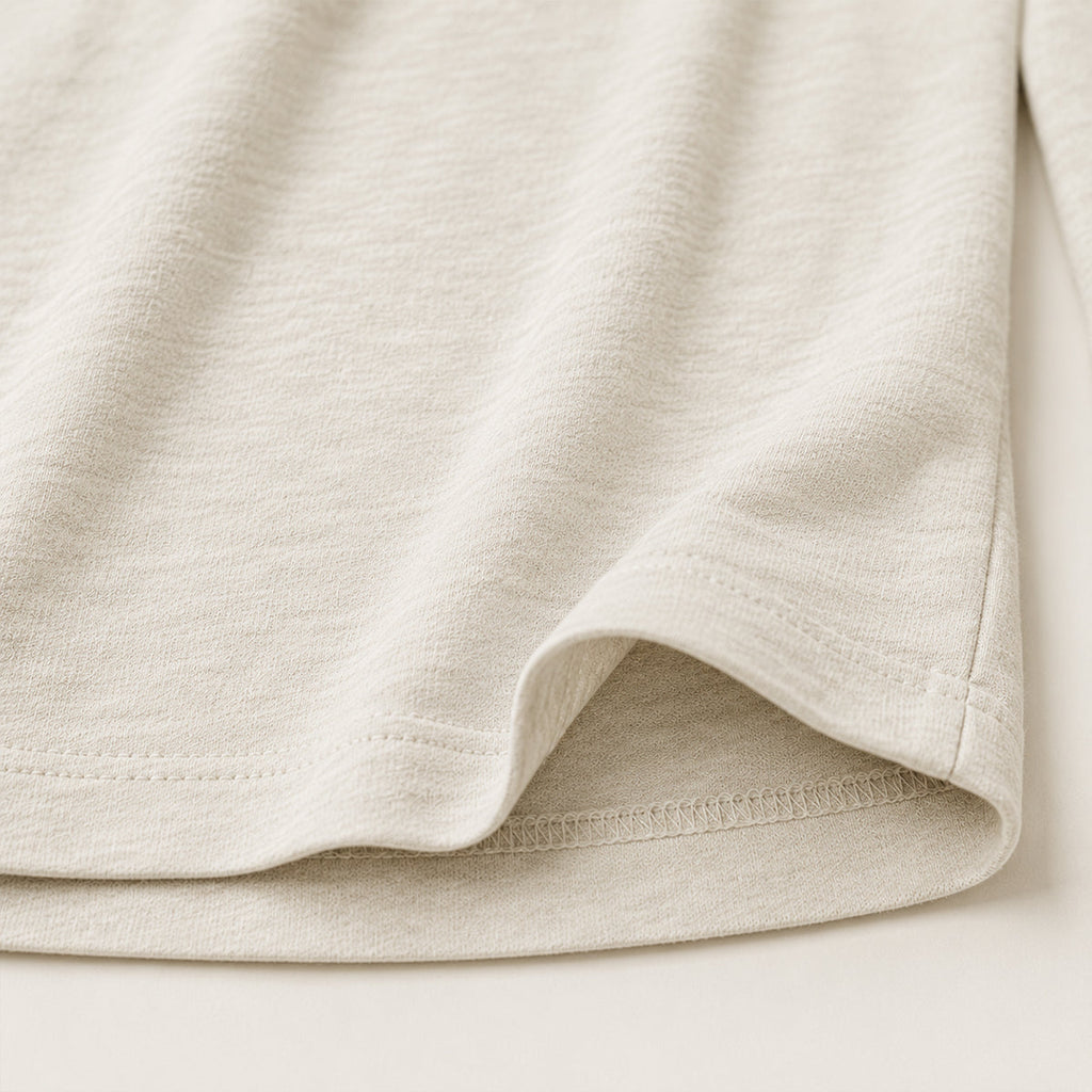Tricou Henley de bărbați cu mânecă lungă