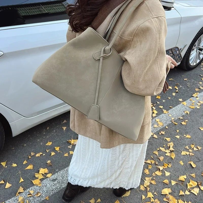 Women's Shoulder Bag with Double Handles